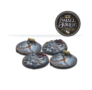 285085-1025. 40mm Scenery Bases Delta Series (4 in Blister). Infinity Code, NEW - Picture 1 of 3