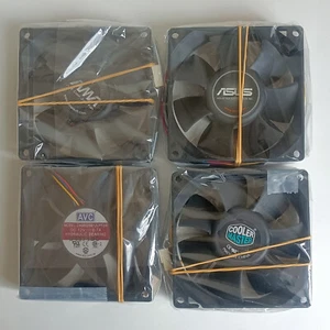 PC oder CPU Gehäuselüfter - 80x80x25mm - 12 Volt - 4-polig - Bild 1 von 10