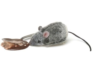 Hansa Grey Mouse 4827 Plush Soft Toy Rodent. Ideal gift. Lincrafts UK Est. 1993. - Image 1 of 4