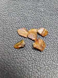 Extremely Rare Monazite Ce Crystals Having Perfect Growth-Zagi (5 Pcs) - Picture 1 of 11