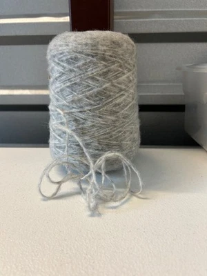 Spool Cone Peruvian SOFT #5 Baby Alpaca Wool Cotton Yarn Mix 10.0oz 282gr 7104 C - Image 1 of 4