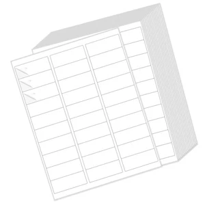 THEBLUETOUCH Druckbare Adressetiketten, 1" x 2-5/8", Versandetiketten für Envelo... - Bild 1 von 7
