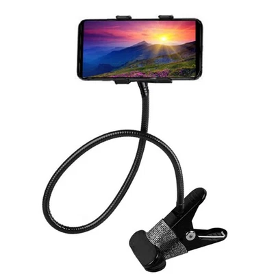 Porta Cellulare da Tavolo, Supporto universale a collo di cigno flessibile regol - Immagine 1 di 4