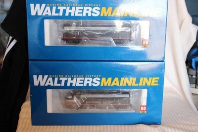HO Scale Walthers, EMD F7A & F7B Locomotive, Southern Pacific Black Widow Set - Image 1 of 4