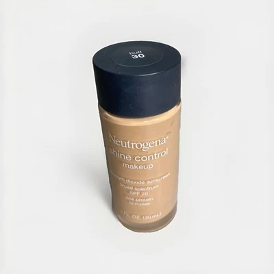 Neutrogena Shine Control Foundation Shade #30 Buff Spf  20 Rice Protein Complex. - Image 1 of 3