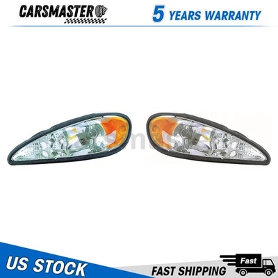 Conjunto de faros izquierdo derecho Dorman 1591004 para Pontiac Grand Am 1999-2001 2,4 L Foto 1 de 4