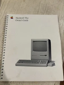 Apple Macintosh Plus Owner’s Guide VTG 1988 Manual 030-3294-B Original Owner - Picture 1 of 5
