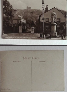Postal - Entrada a Castle Grounds, Dudley, Worcs - Enviada gratis - Imagen 1 de 1