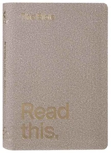 NLT Read This Bible Marl Grey (Anglicised) - Picture 1 of 1