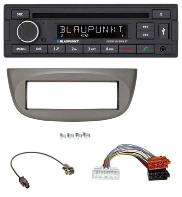 Blaupunkt USB MP3 Bluetooth DAB CD Autoradio für Renault Twingo ab 2015 beige-gr - Bild 1 von 4
