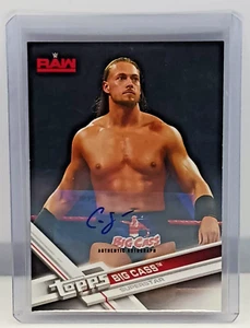 Big Cass 2017 Topps WWE Then Now Forever Autograph Card Auto 71/99 - Picture 1 of 2