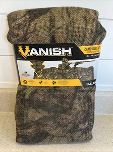 Allen VANISH CAMO BURLAP Mossy Oak Break Up Infinity HUNTING BLIND 12 FOOT X 54" - Picture 1 of 3