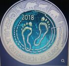 25 Euro Niob Silber 2018 Anthropozän Münze Österreich  Eiamaya 
