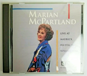 Marian McPartland ‎Live At Maybeck Recital Hall Volume Nine CD  CCD-4460  - Imagen 1 de 7