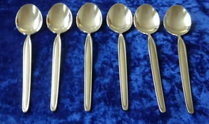 WMF Zürich Besteck 6 Löffel ca. 20,0 cm 90er versilbert Art. 150/02.22 - Picture 1 of 3