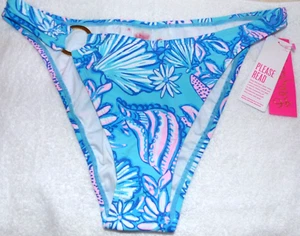 LILLY PULITZER Kylen Bikini Bottom  "SOUND THE SIRENS"  Size 8   NWT  $88 - Picture 1 of 3