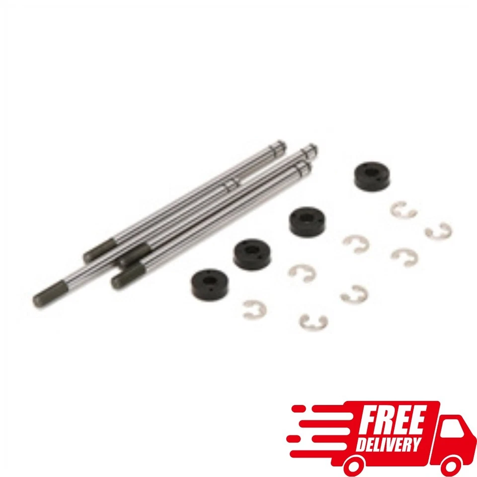 NEW! Vaterra Ascender Shock Shaft & Piston Set (4) RC Crawler Scale Truck Part - Image 1 of 1