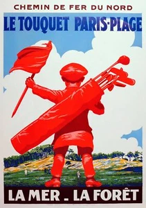 Decorative Poster.Home Room interior wall design.Gold Caddy.La Mer.La Foret.7922 - Picture 1 of 1