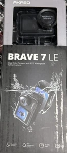 CÁMARA DE ACCIÓN WIFI AKASO BRAVE 7 LE 20MP Negra NUEVA SELLADA DE FÁBRICA - Imagen 1 de 6