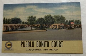 Pueblo Bonito Court Albuquerque, New Mexico. Postcard (X2) - Picture 1 of 2