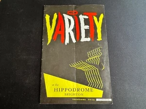 Brighton Hippodrome Variety Theatre Programme - w/c Monday September 21 c.1953 - Picture 1 of 5