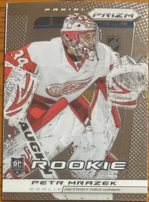 2013-14 Panini Prizm Rookie RC Petr Mrazek #237 Detroit Red Wings - Image 1 of 2