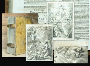 1680 Predigtsammlungen 2 in 1 Band Lauretanische Litanei Troyer Faberius - Picture 1 of 1