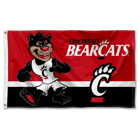 Cincinnati Bearcats Large Outdoor Flag Cover