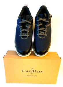 Oxford punta de ala Zerogrand Cole Haan para hombre - azul marino 11 M - Imagen 1 de 8