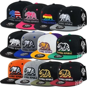 Sombrero plano WHANG California Republic Snapback - Imagen 1 de 67