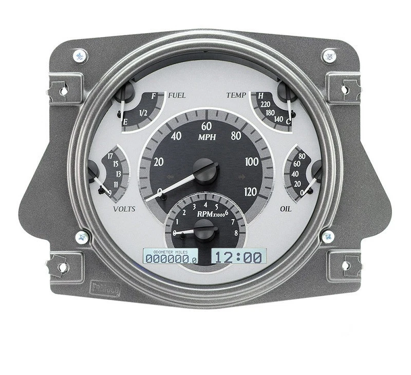 Sistema de instrumentos calibre analógico Dakota Digital 66-77 Ford Bronco VHX-66F-BRO-S-W Foto 1 de 4