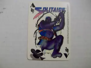 1993 ULTRAVERSE SOLITAIRE ACE OF SPADES PROMO CARD - Picture 1 of 2
