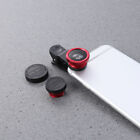 3-in-1 Cell Lens w/ Universal Clip, Wide Angle, Macro & Fisheye Kits Compatible