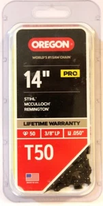 Oregon T50 Pro Cut Chain Saw Chain 14" NEW IN PACKAGE - Picture 1 of 2