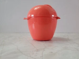 Tupperware Red Apple Keeper Saver Forget Me Not Storage Food Container #4941 - Picture 1 of 6