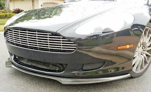 Aston Martin DB9/ Volante  2004-2011 lineaTesoro Front Lip Spoiler Carbon Fiber - Picture 1 of 7