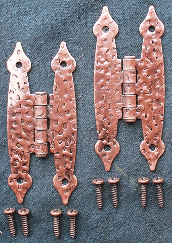 99 available NEW! Pair Liberty Hardware Brainerd Hammercraft Cabinet Door Hinges Cover