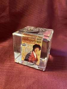 Unique KIPLINGER's Lucite Paperweight...used as an Award...marked on bottom - Picture 1 of 8