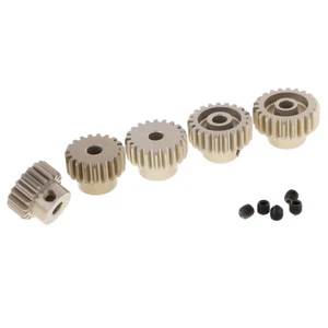 5 piezas 18t-22t Piñón Motor Gear Set para 1/8 1/10 Rc Offroad Buggy Monster Camión - Imagen 1 de 8