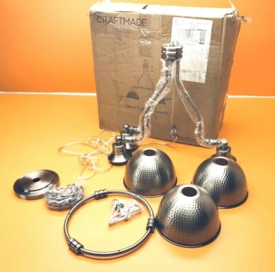 NUEVA ILUMINACIÓN ARTESANAL 35923-UN TIMARROR 3 LUCES ABAJO DIANGELIER Foto 1 de 4