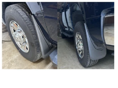 Husky Liner Front & Rear No Drill Custom Fit Mud Flaps for 19-2024 Ram 2500 3500 - Image 1 of 4