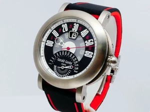 Gerald Genta Arena Sport Bi-Retro BSP-Y-80-263-B8-BD Titanium $17,000 Pre-owned - Picture 1 of 14