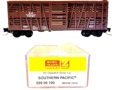 Z MTL 520 00 100 40' Despatch Stock Car Southern Pacific SP - Image 1 of 2