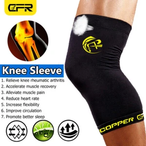 Soporte de rodilla de compresión manga soporte deporte gimnasio articulación alivio del dolor artritis EE. UU. - Imagen 1 de 11