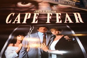 PÓSTER Cape Fear (1991) Martin Scorsese Robert DeNiro (EXCELENTE) Video Store - Imagen 1 de 5