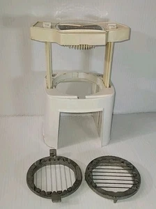 Vintage Veg-O-Matic Slicer Würfelschneider Food Preparer 1969 Popeil Original Box & Papiere - Bild 1 von 16
