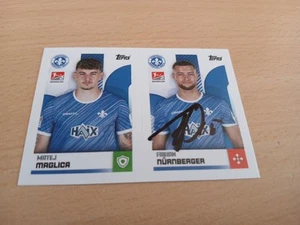 Topps Sticker signiert Fabian Nürnberger SV Darmstadt 98 NEU - Bild 1 von 1