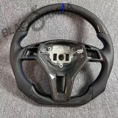 Carbon Fiber Steering Wheel for Mercedes-Benz CLA W212 GLE GLS E350 2015-2018 Foto 1 de 4