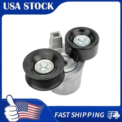 38191 Engine Timing Belt Tensioner w/Pulley For Ford Excursion 00-03 7.3T V8  - Image 1 of 4