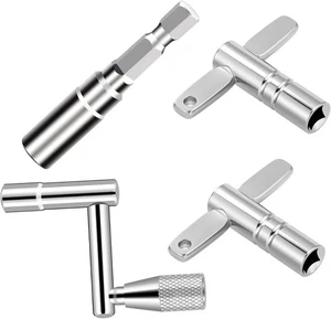 Set di chiavi a batteria, chiavi a velocità, chiavi standard e punte da trapano medie  - Foto 1 di 5